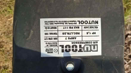 Photo of free NuTool NuAir compressor (Broxbourne EN10) #1
