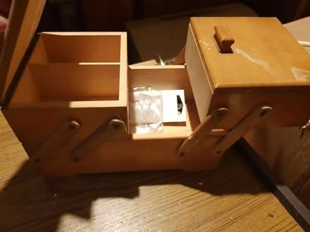 Photo of free Small concertina wood box (Timperley WA15) #1