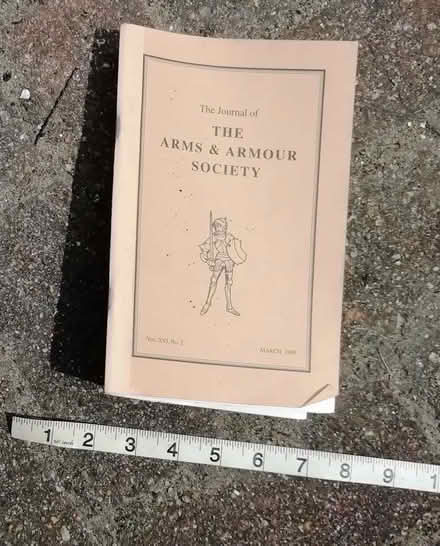 Photo of free The Journal of the Arms and Armour Society (Brookvale RG21) #1