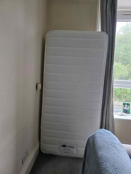 Photo of free Single mattress, duvet and sheets (CT20 2SF) #1