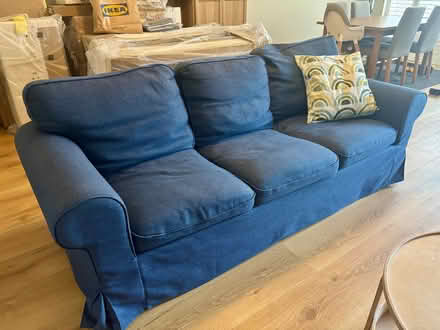 Photo of free Blue sofa (Priestwood RG42) #1