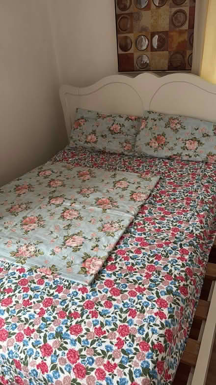 Photo of free King size bed frame (Fulham SW6) #1