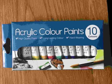 Photo of free Acrylic paints (Minster Lovell OX29) #1