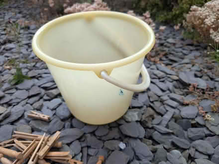 Photo of free Mix clothes pegs and bucket (Allerton BD15) #3