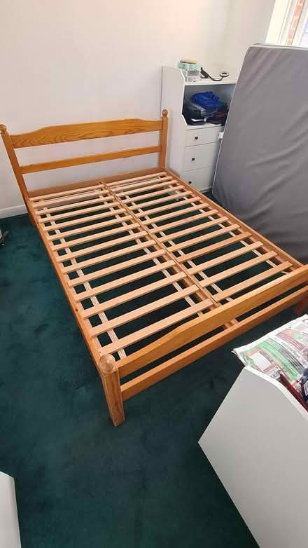Photo of free double bed base (new milton) #1