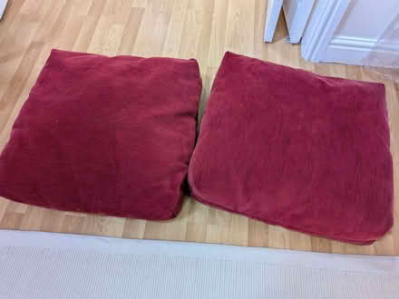 Photo of free Red two seater sofa (Lady Bay NG2) #4