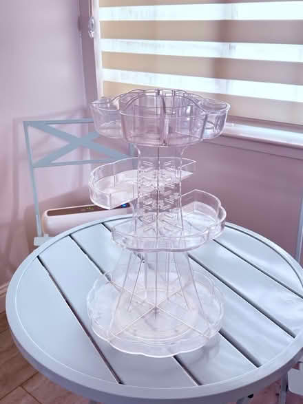 Photo of free Acrylic toiletries stand (Pollard Rd & More Ave) #1