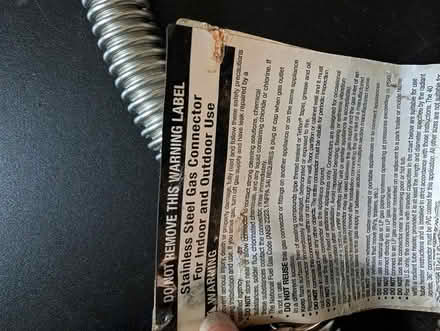 Photo of free Gas line pipe (Brookland) #1