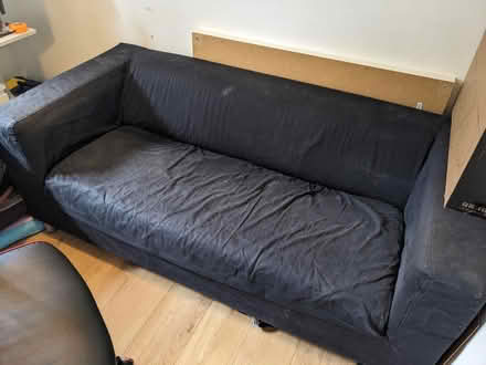 Photo of free Black Sofa (Poplar) #2