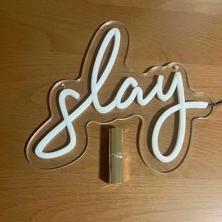 Photo of free “Slay” Neon Sign 11” by 9” (Bay Ridge, Brooklyn) #2