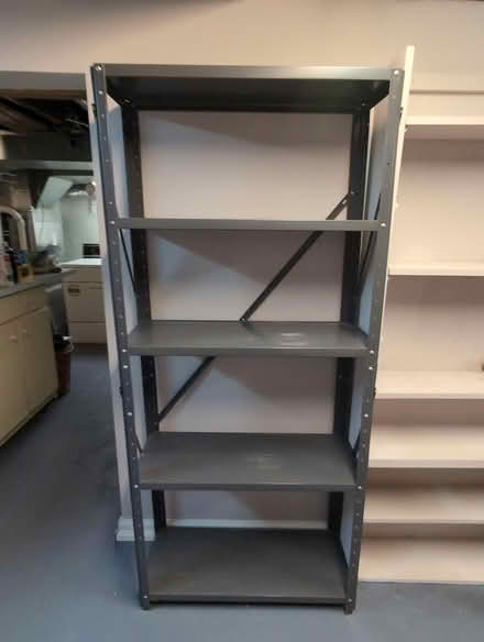 Photo of free Tall metal shelves (Glebe) #2
