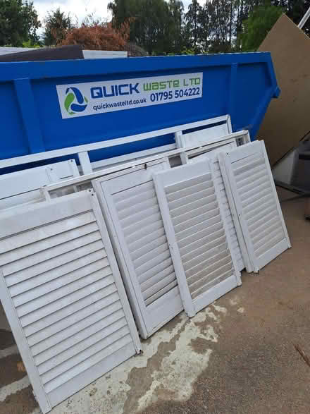 Photo of free Wooden shutters (Addington ME19 5DE) #1