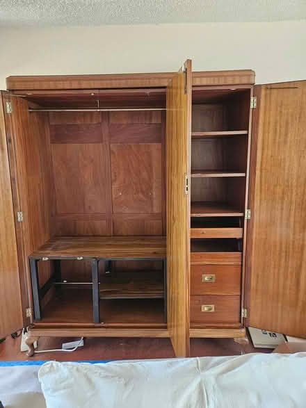 Photo of free Antique Armoire (11030 Cornell Ave South 98178) #2
