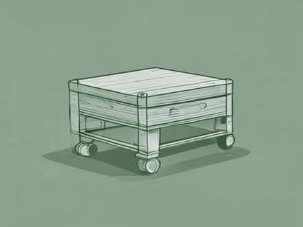 Photo of free Wooden Under-bed drawer with wheels (Everton SG19) #1