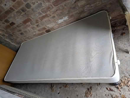 Photo of free Sealy single bed base on castors (Bents Green S11) #2