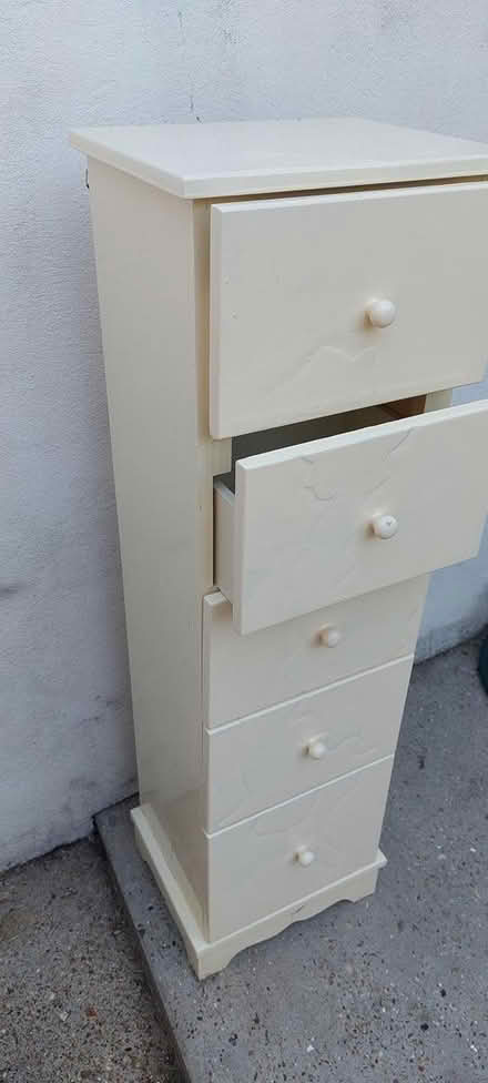 Photo of free narrow side chest of drawers (Surbiton, KT6) #2