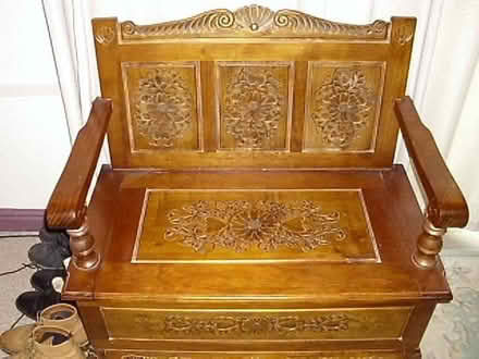 Photo of free bench seat with storage (Edgmond TF10) #1