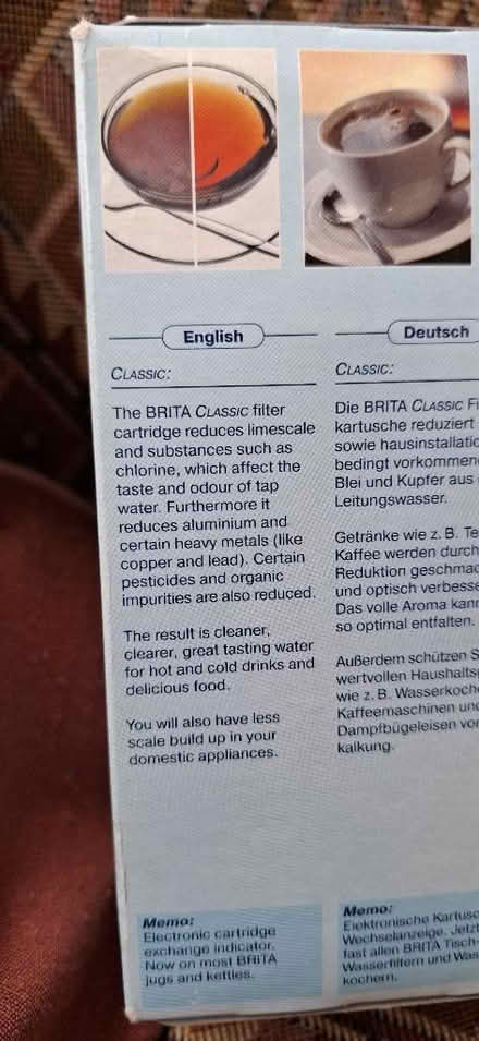 Photo of free Brita water filter cartridges (Harrogate HG1) #2