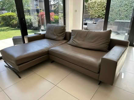 Photo of free Leather sofa (Finchley) #1