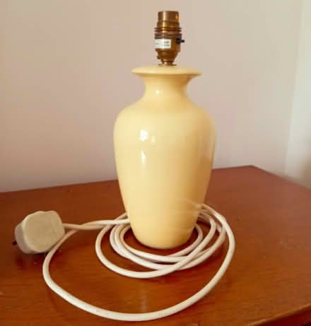 Photo of free Ceramic lemon lamp base (Buxworth SK23) #1