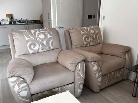 Photo of free 4-Seater Recliner Sofa (Chapman apartment IG11) #1