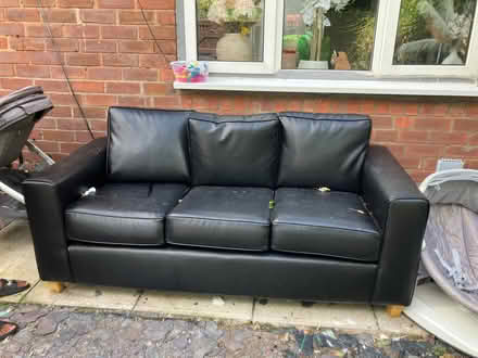 Photo of free 3 seater sofa (Greenheys M38) #1