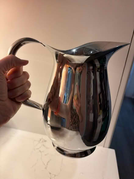 Photo of free Stainless steel pitcher (Tenleytown DC) #2
