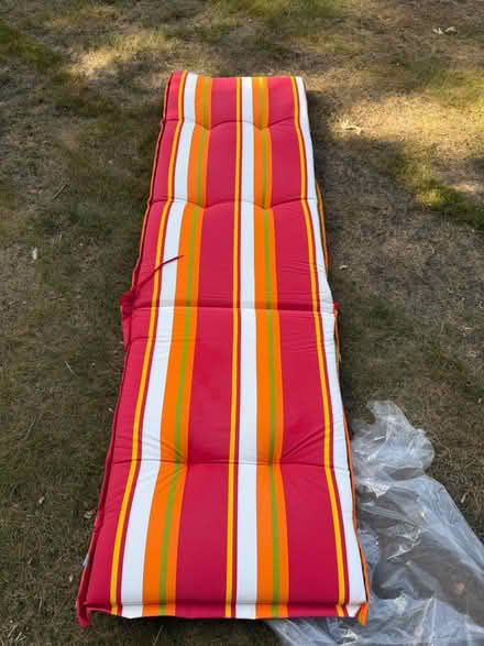 Photo of free Deckchair cushion (Woking) #2