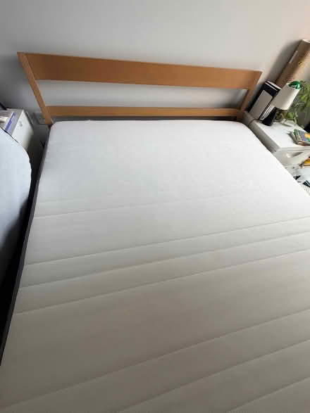 Photo of free IKEA Queen Morgedal mattress (150x200) (Saint Luke's EC1V) #2