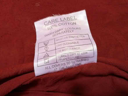 Photo of free Red two seater sofa (Lady Bay NG2) #2