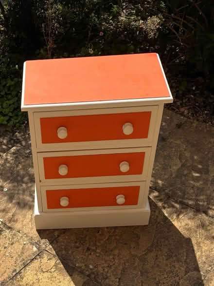 Photo of free Wooden 3-door bed side table (Broadstairs CT10) #2