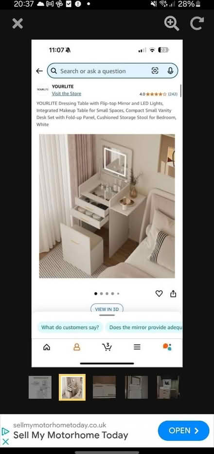 Photo of free dressing table small (Upminister) #1