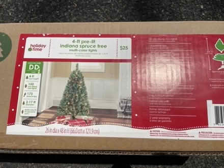 Photo of free Christmas tree & decorations (Livingston) #2