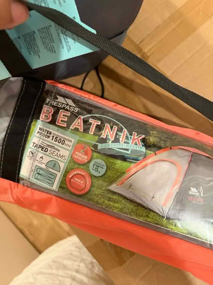 Photo of free Trespass Beatnik 2-Person Tent (Combe Down BA2) #4