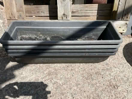 Photo of free 4 x window box planters (S7 Carter knowle) #1