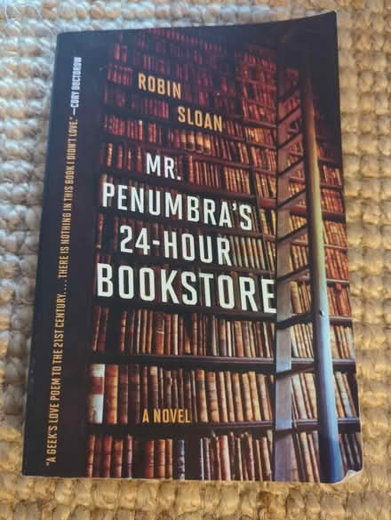 Photo of free book: Mr Penumbra's 24h Bookstore (Little Italy) #1