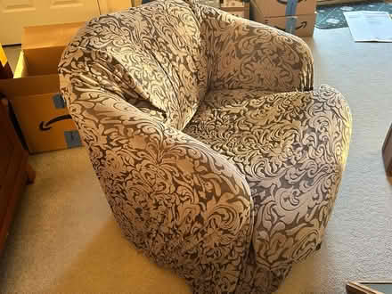 Photo of free Sofa and club chair (Three bridges) #2