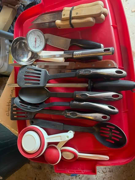 Photo of free Kitchen cooking utensils (Ellesmere and Orton Park) #1