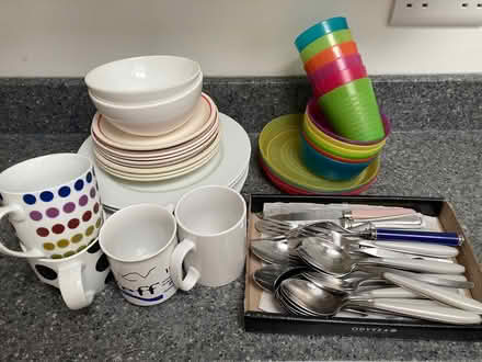Photo of free Crockery and cutlery (KY15 Freuchie) #1