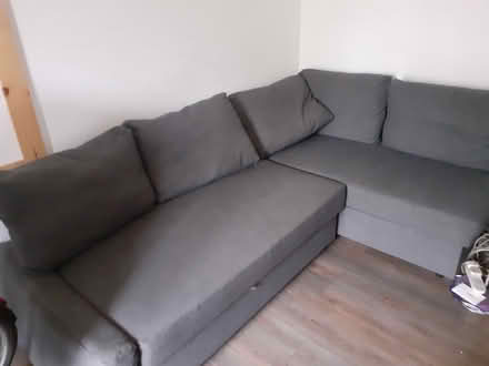 Photo of free Corner sofa double bed and storge (Handsworth B21) #1