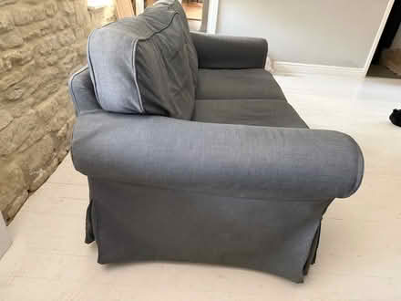 Photo of free Grey ikea sofa with removable cover (East Northamptonshire PE8) #3