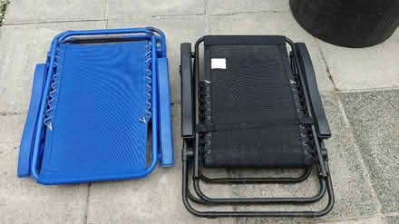 Photo of free 2 Folding Garden Reclining Chairs (Carbis Bay TR26) #1
