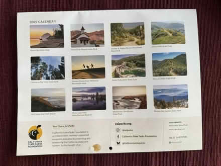 Photo of free 2027 Wall Calendar (Cupertino - DeAnza and 280) #2