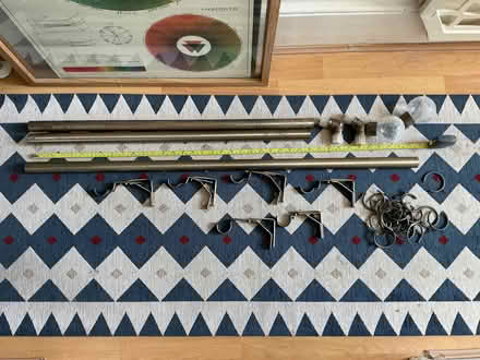 Photo of free Dunelm bay curtain pole (West Worthing BN14) #1