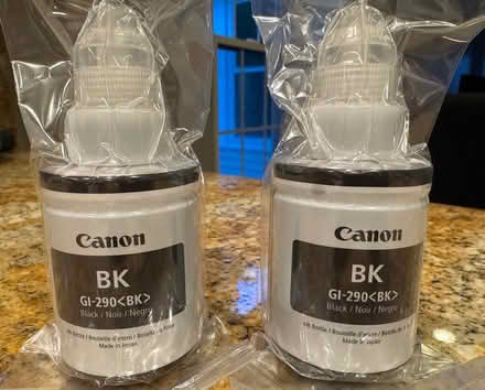 Photo of free Printer Ink, 2 bottles, Canon Black (Columbia, MD (Hickory Ridge)) #1