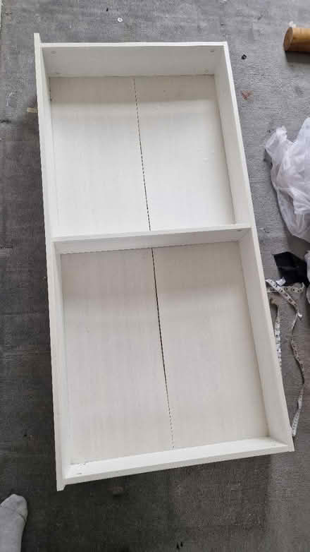 Photo of free White IKEA drawer / Scrap hardboard (Colliers Wood, SW19) #4