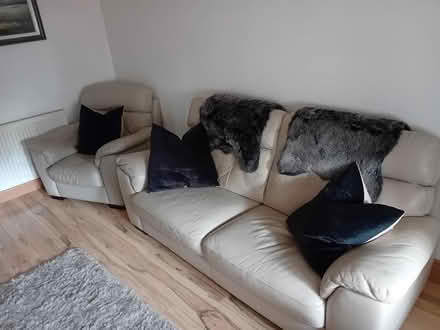 Photo of free 3-1-1 leather sofa (Baldoyle) #3