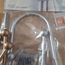 Photo of free New Silver ball end curtain holdbacks (Byfleet KT14) #1
