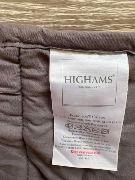 Photo of free Weighted blanket (Willen Park MK15) #2