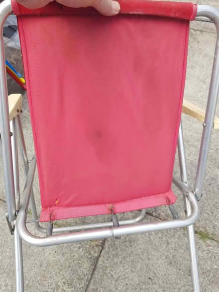 Photo of free Vintage foldable children's chair (Timperley WA15) #3